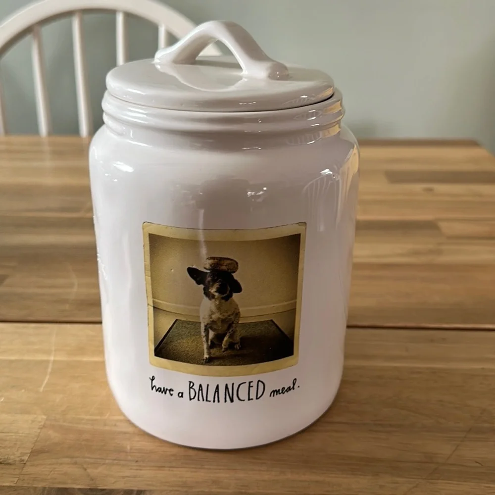 RAE DUNN treat jar
